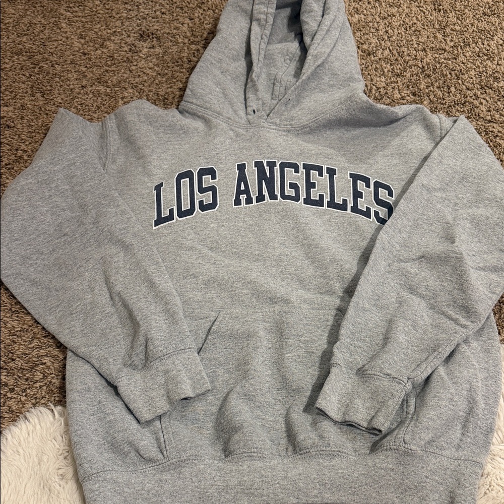 Gray Los Angeles Hoodie
